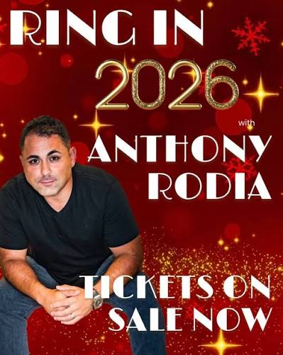 Anthony Rodia 2026–2027 concert poster